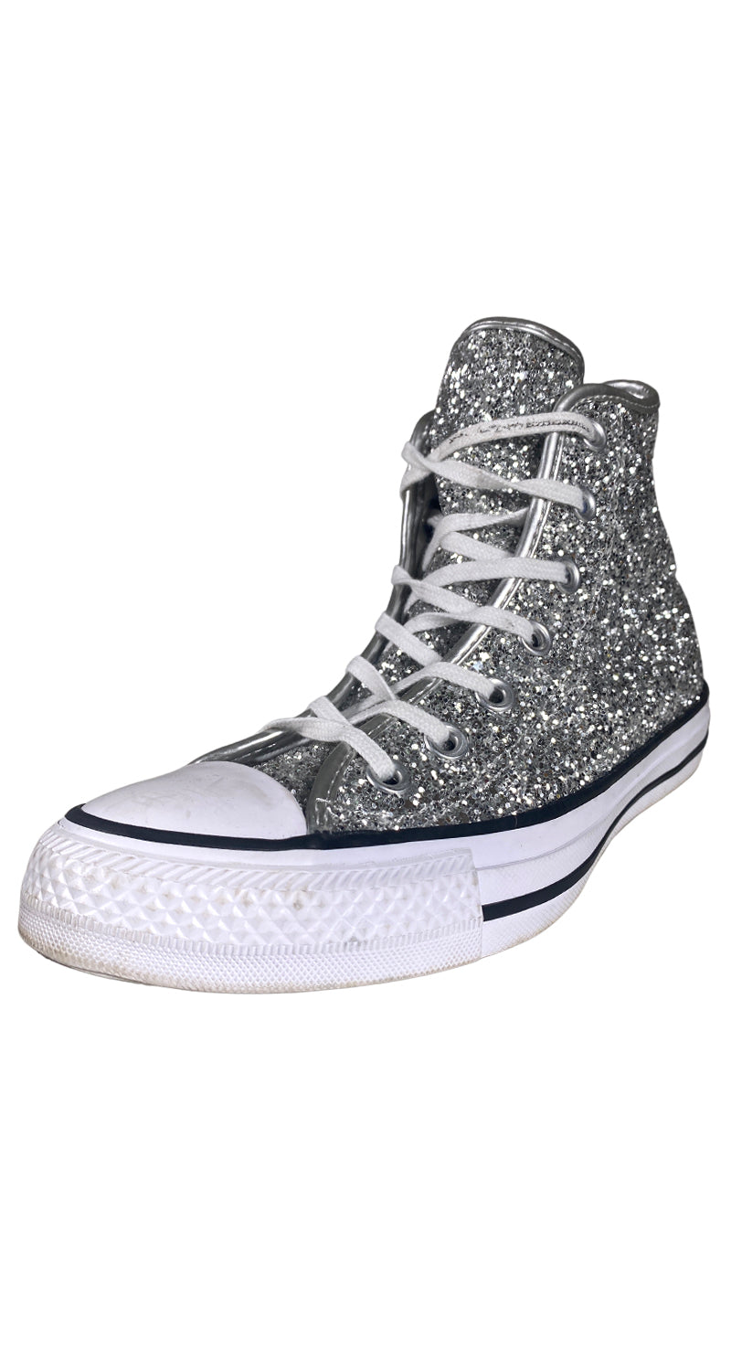 Zapatillas Chuck Taylor Glitter Plateado