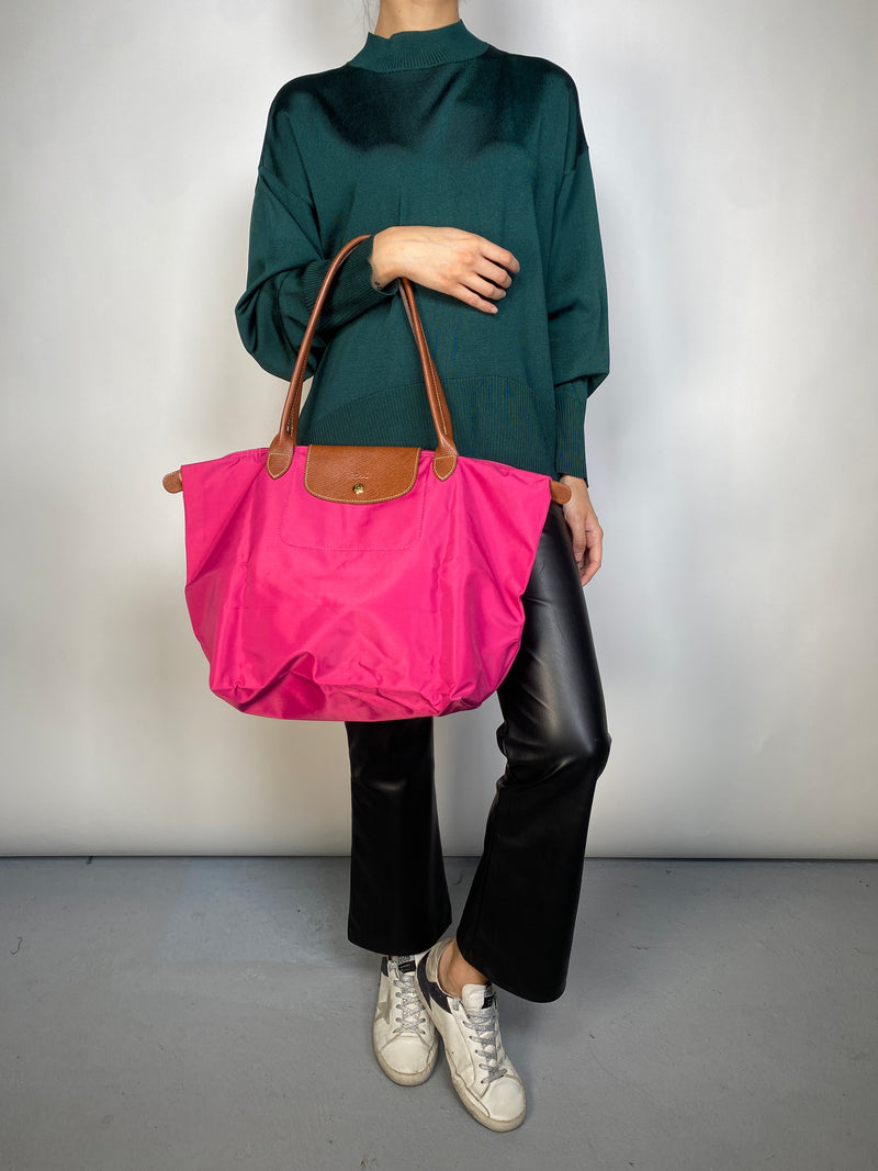 Cartera Le Pliage Fucsia