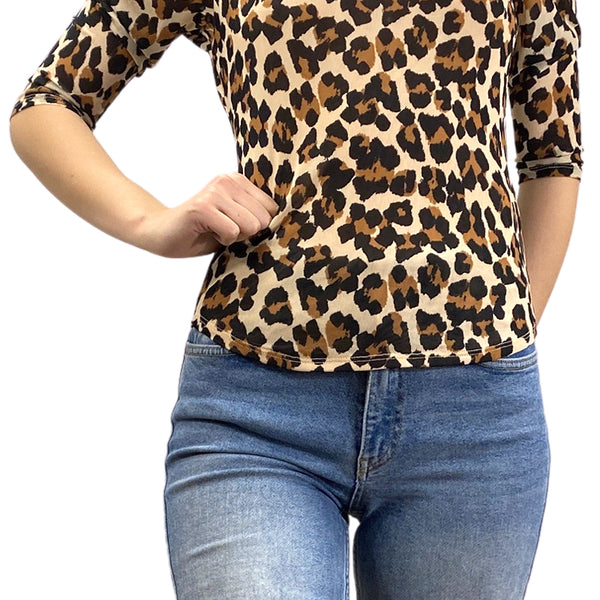 Polera animal print discount hombre