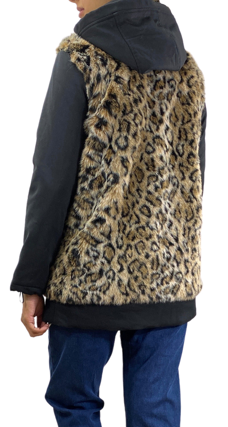 Abrigo Animal Print