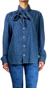 Blusa Denim Lazo