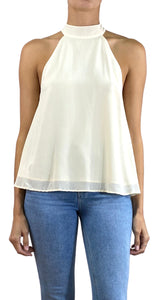 Blusa Seda Beige