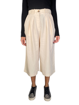 Pantalón Beige Culotte