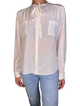 Blusa Blanca Lazo