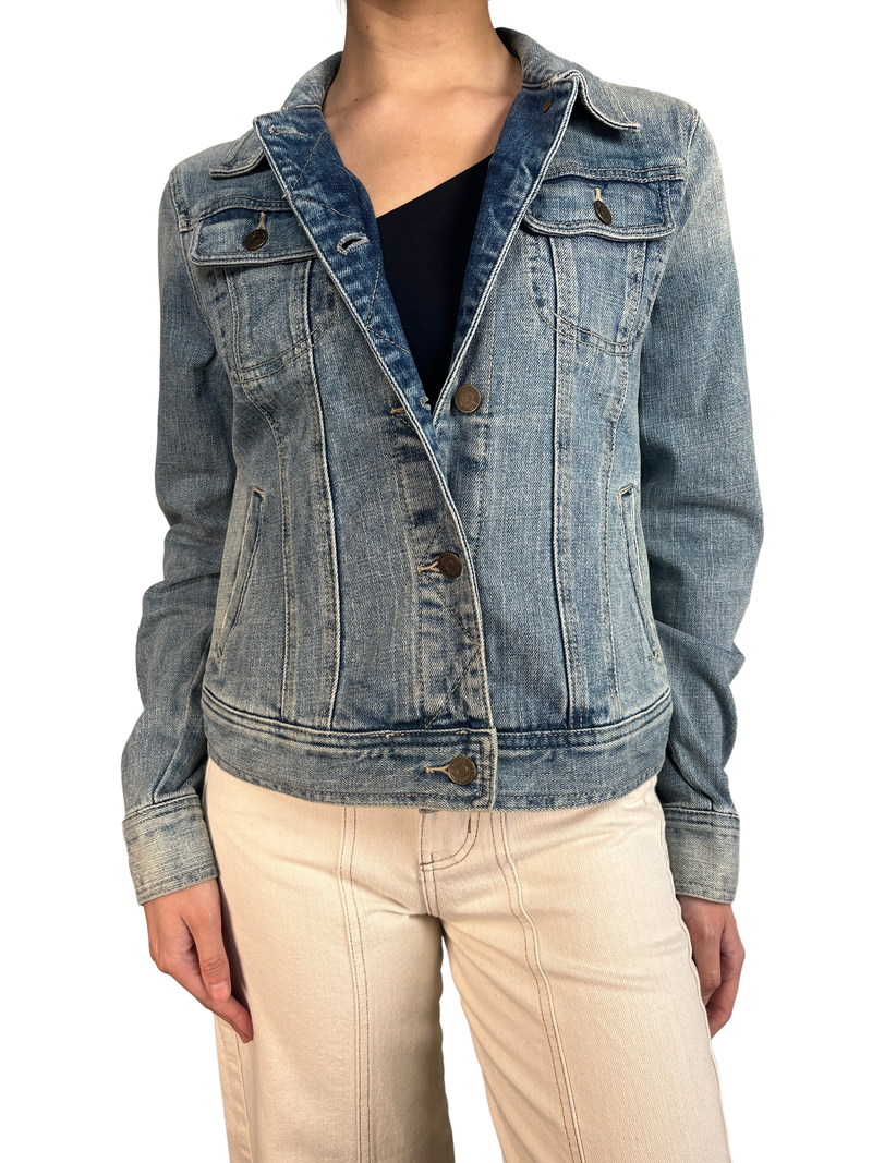 Chaqueta Denim Estampado