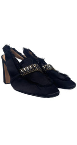 Flats Taco Alto Negro