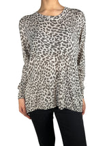 Sweater Leopardo Gris