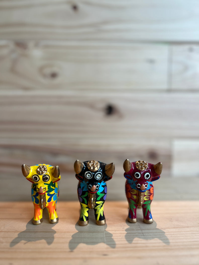 Set 3 Toros Decorativos