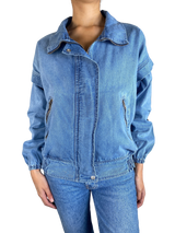 Chaqueta Bomber Denim