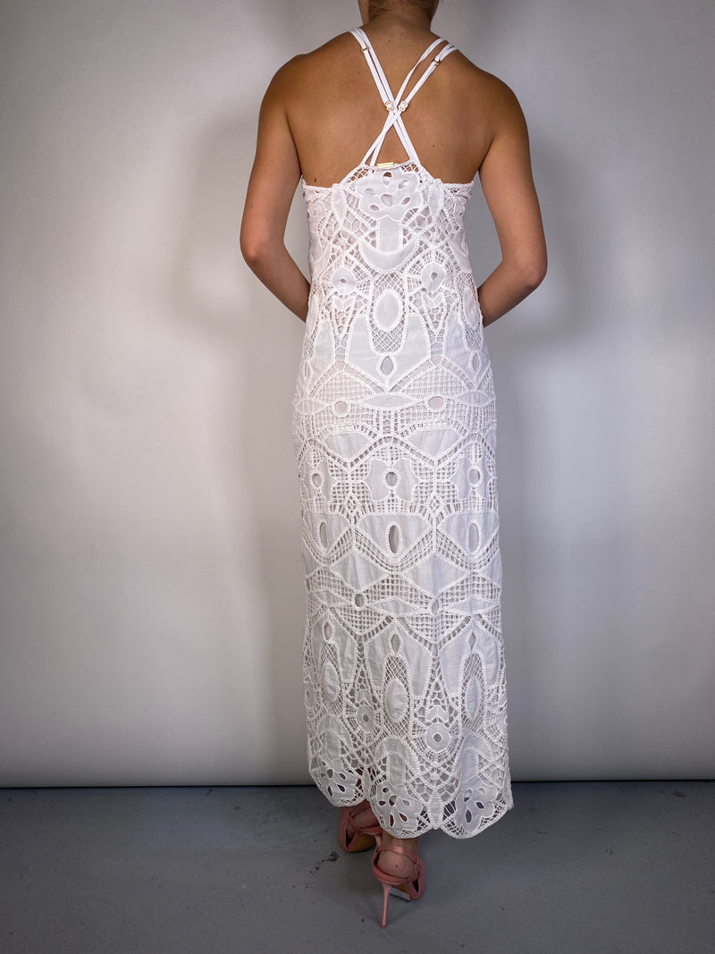 Vestido Macramé