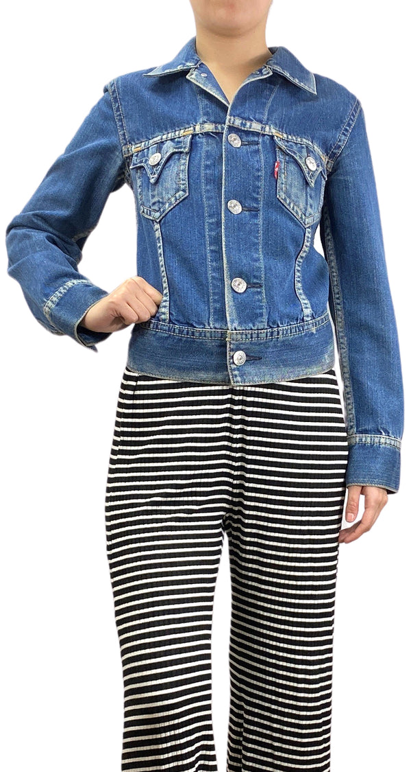 Chaqueta Denim Deslavada