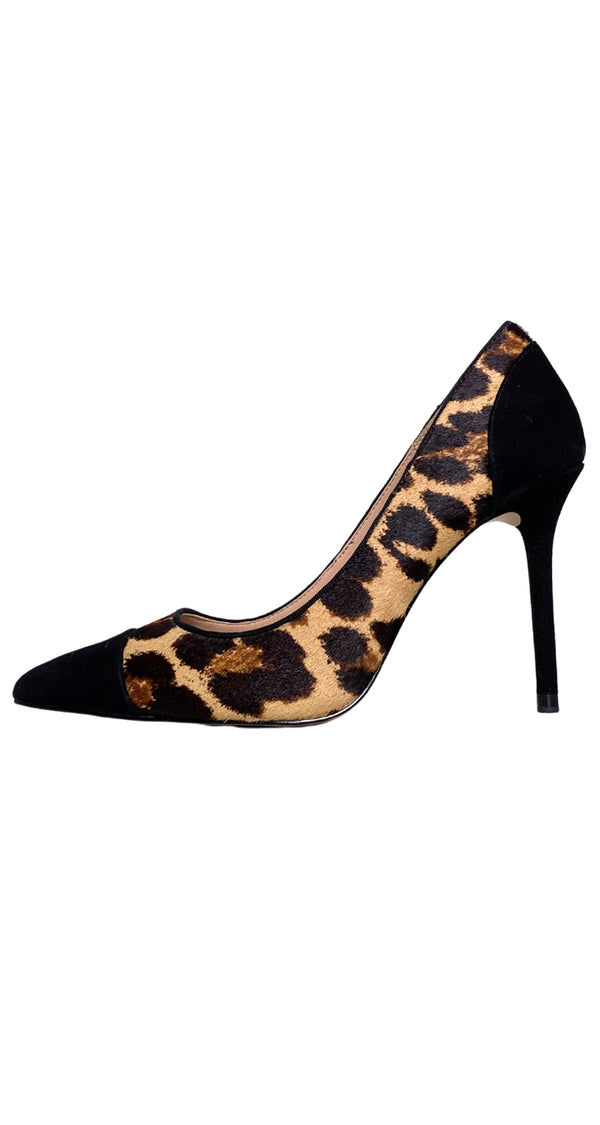 Taco Alto Cuero Animal Print