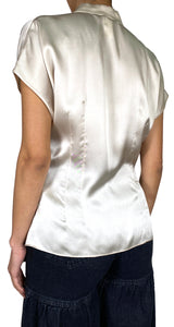 Blusa Seda Beige