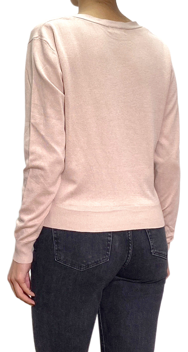 Sweater Botones Beige