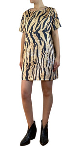 Vestido Mini Animal Print