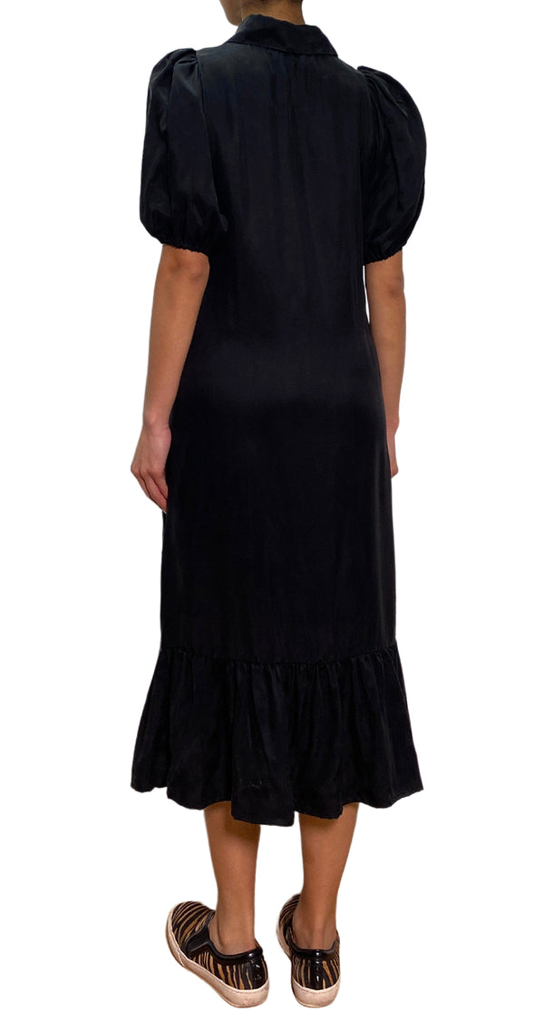 Vestido Midi Negro