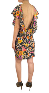 Vestido mini Animal Print