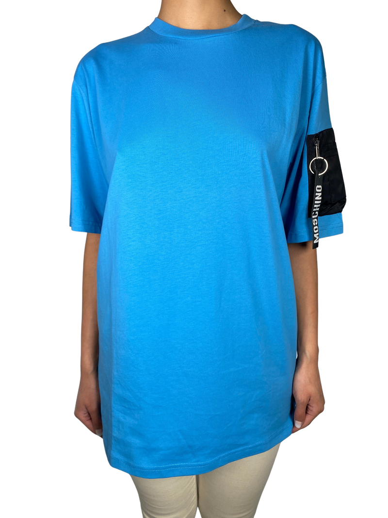 Polera Oversize  Azul