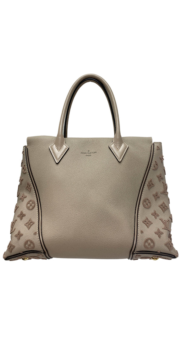 Cartera Tote Galet Beige Cuero