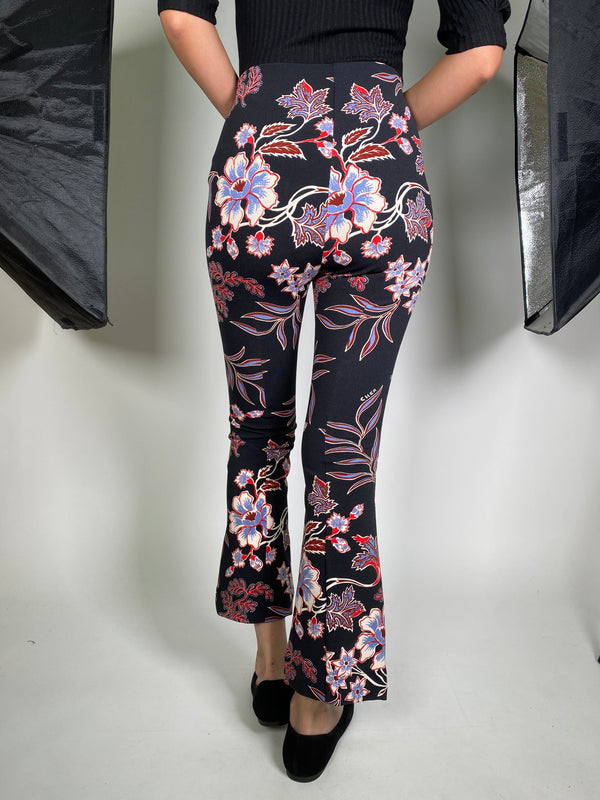 Leggings Negra Flores