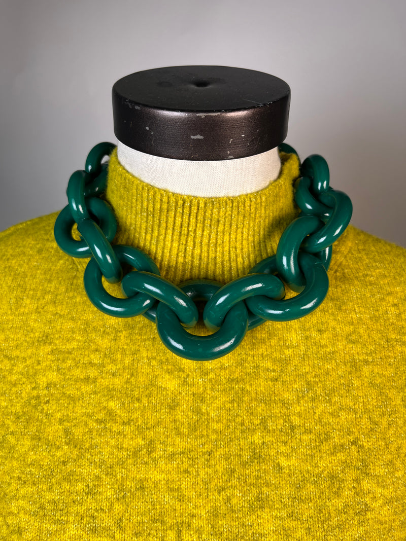 Collar Eslabón Verde