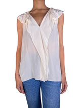 Blusa Seda Beige