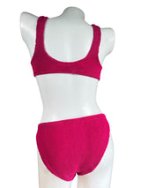 Bikini Fucsia Plisado