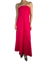 Vestido O Falda Maxi Fucsia Viscosa