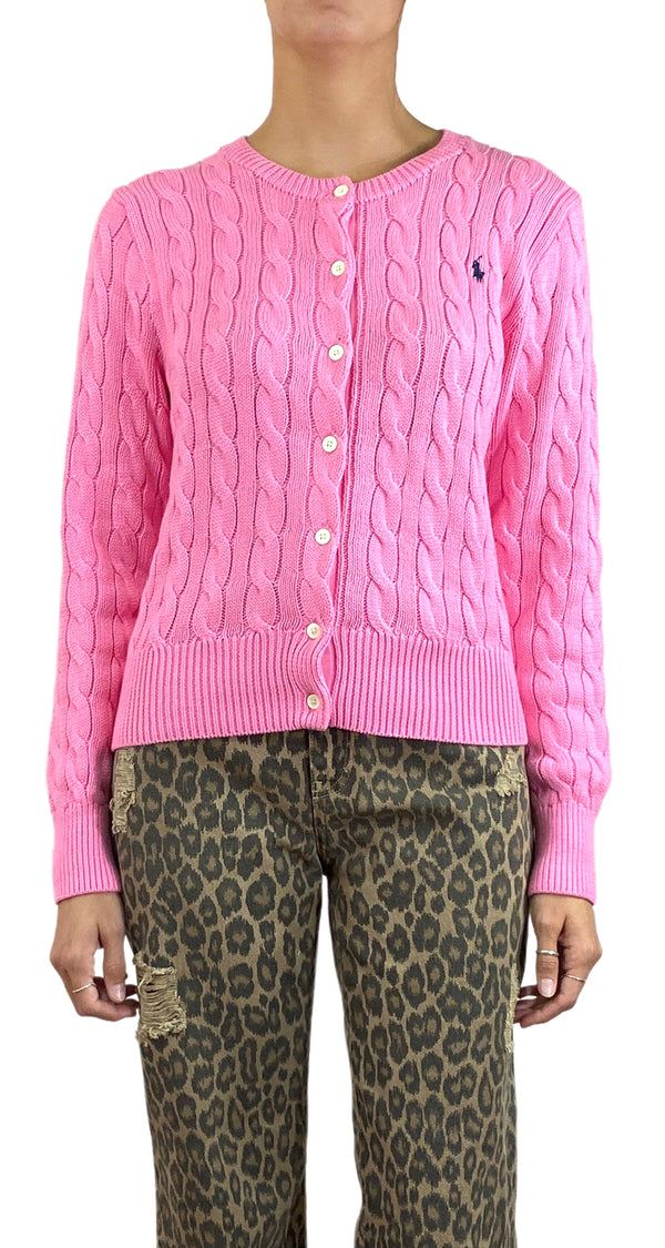 Sweater Rosa Botones