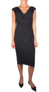 Vestido Negro Midi