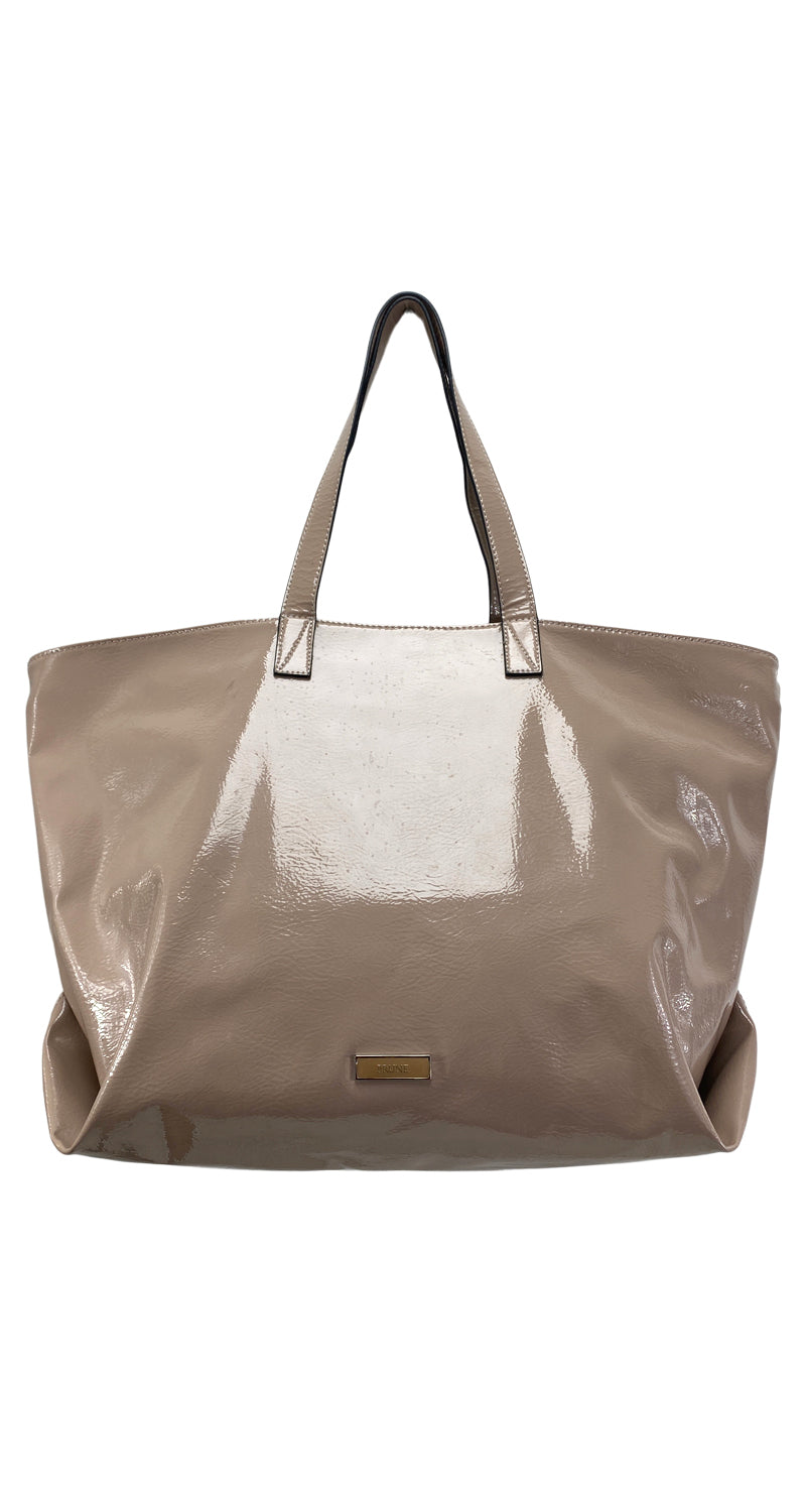 Bolso Charol Beige