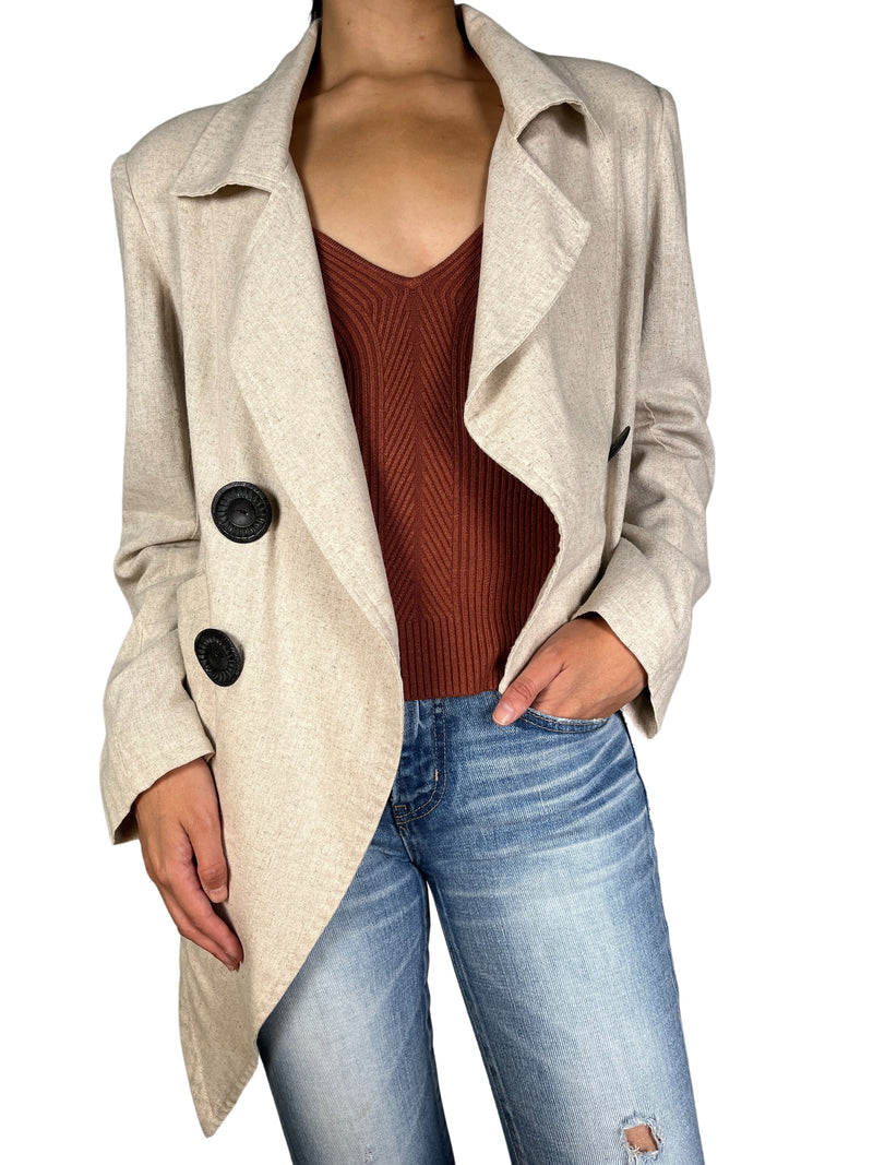 Chaqueta Beige