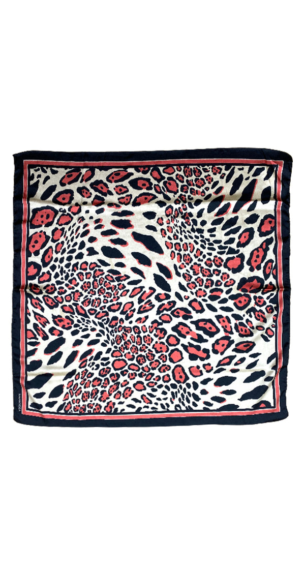 Pañuelo Animal Print Coral