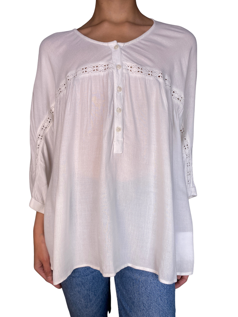 Blusa Broderie