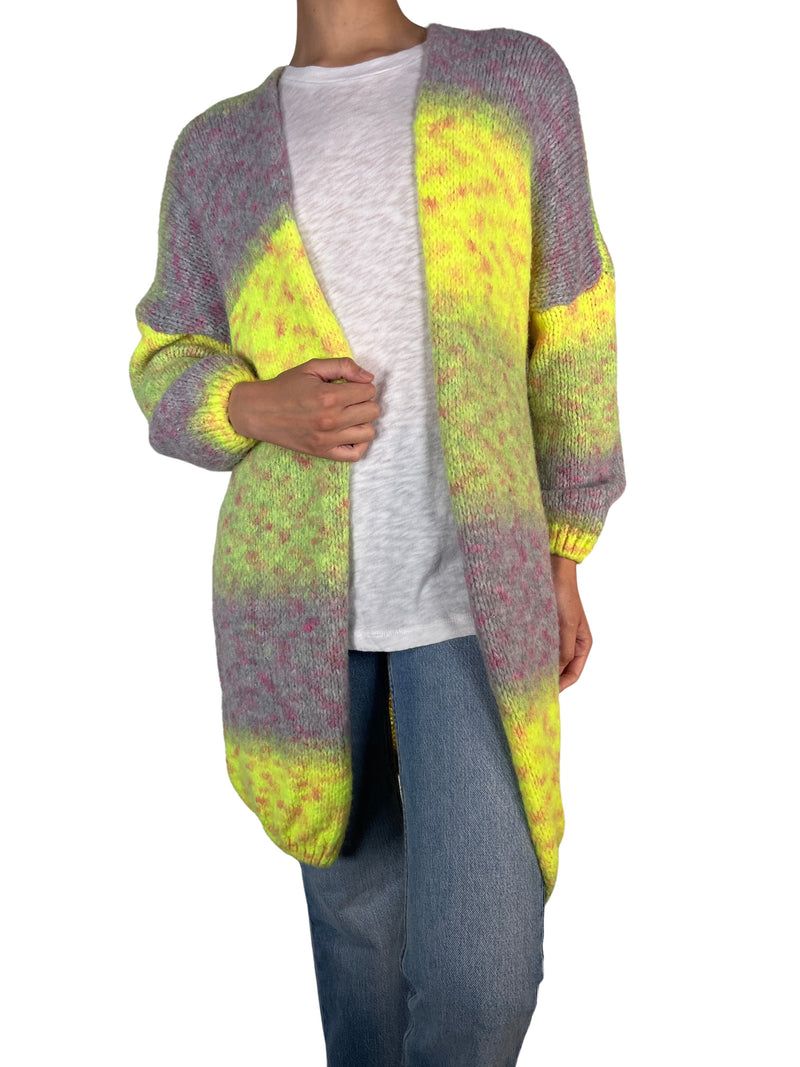 Sweater Abierto Fluorescente