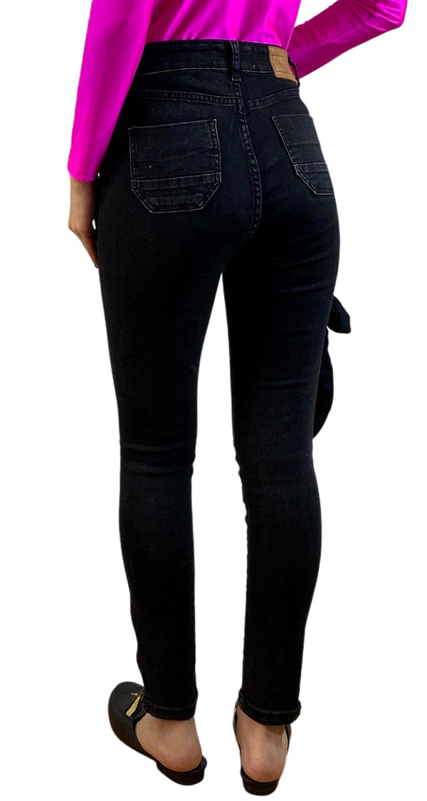 Pantalón Denim Negro