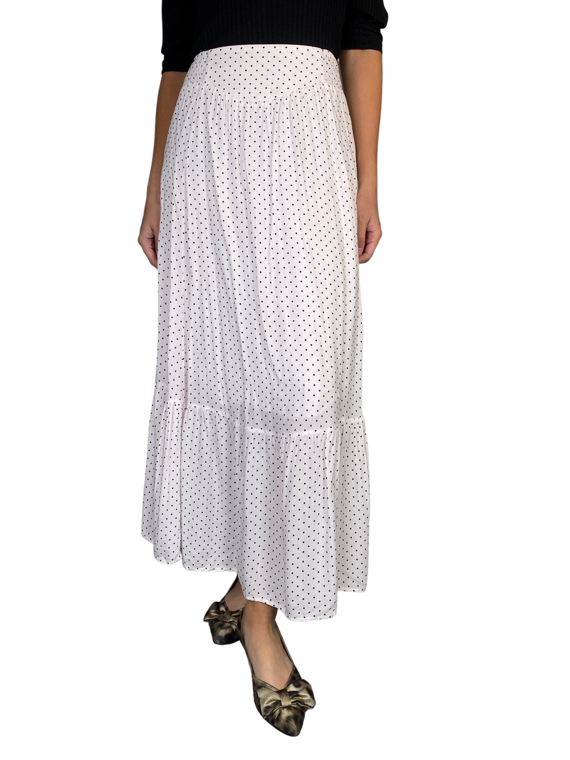 Falda Maxi Lunares