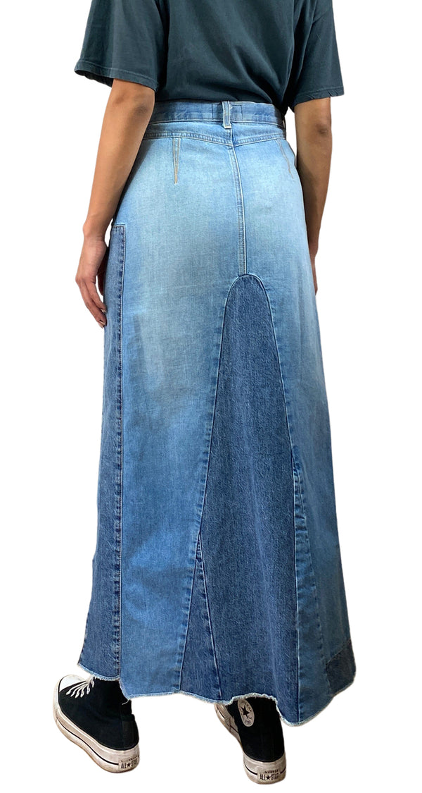 Falda Maxi Denim