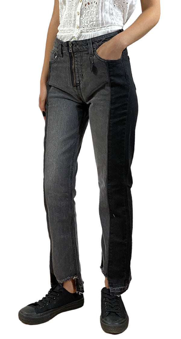 Jeans Mom Grey