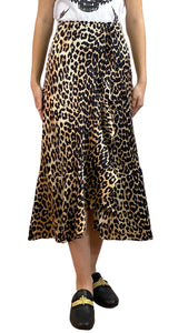 Falda Midi Animal Print