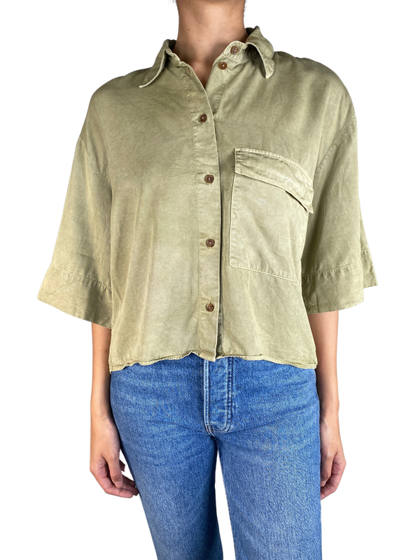 Blusa Verde Oversize