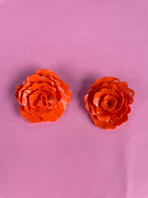 Aros Rosa Grande Coral