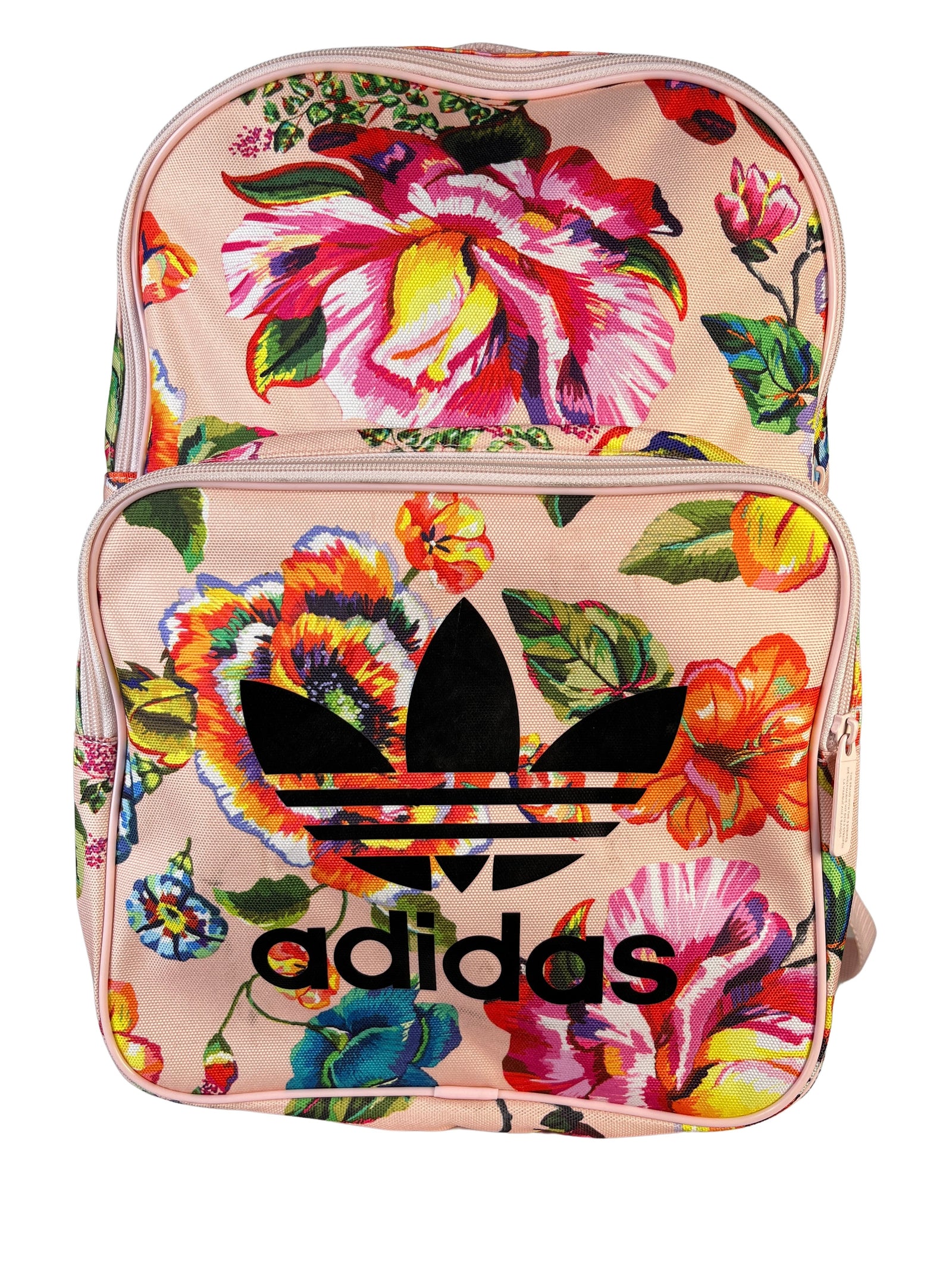 Mochila adidas fashion mujer flores