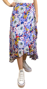 Falda Wrap Flores