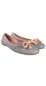 Bailarinas Glitter Plateado