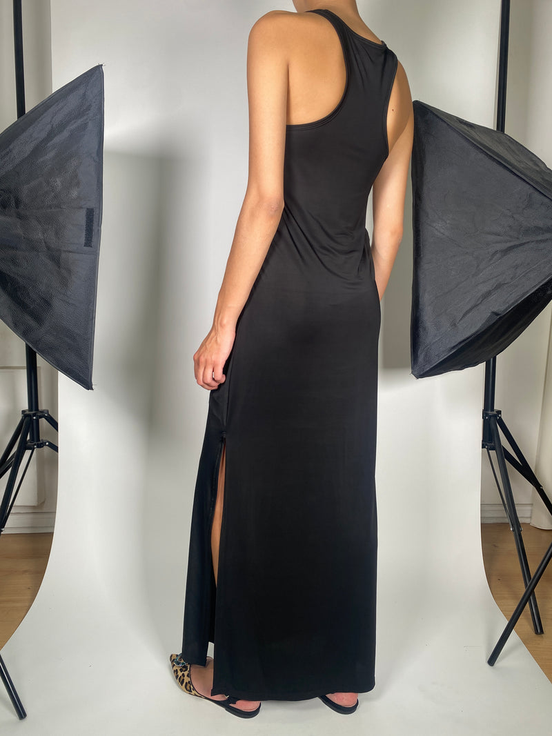 Vestido Negro Cut Out