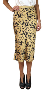 Falda Seda Animal Print