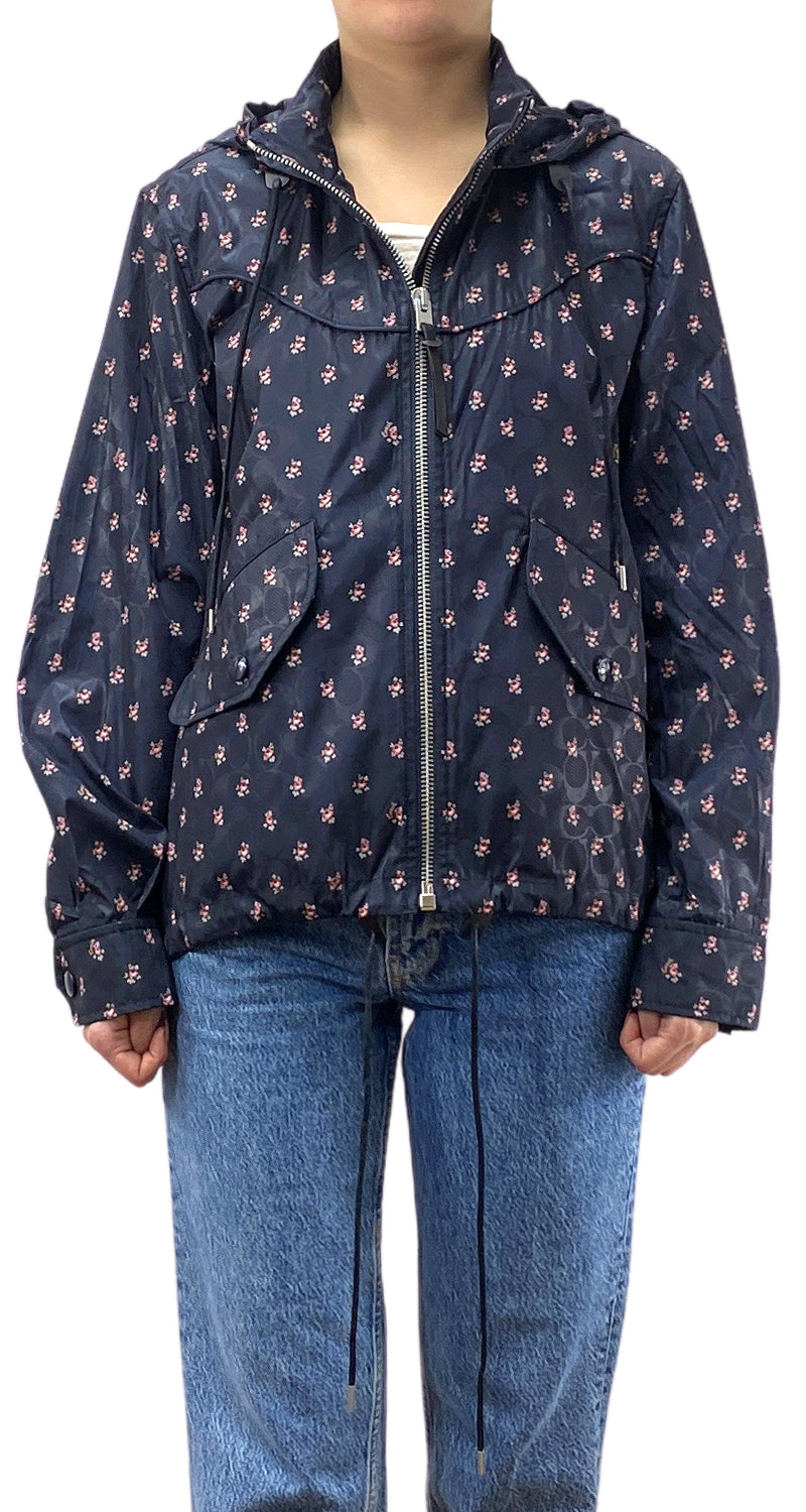 Chaqueta Impermeable Flores