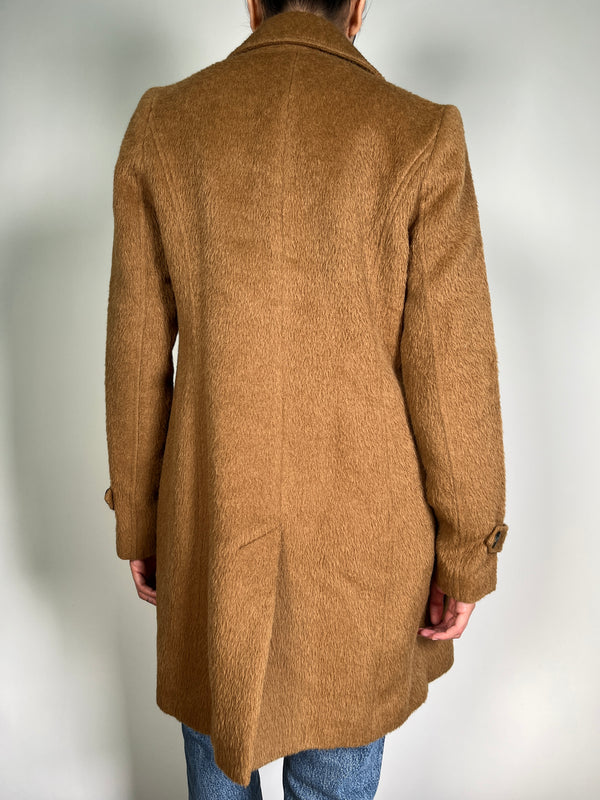 Abrigo Alpaca tipo trench