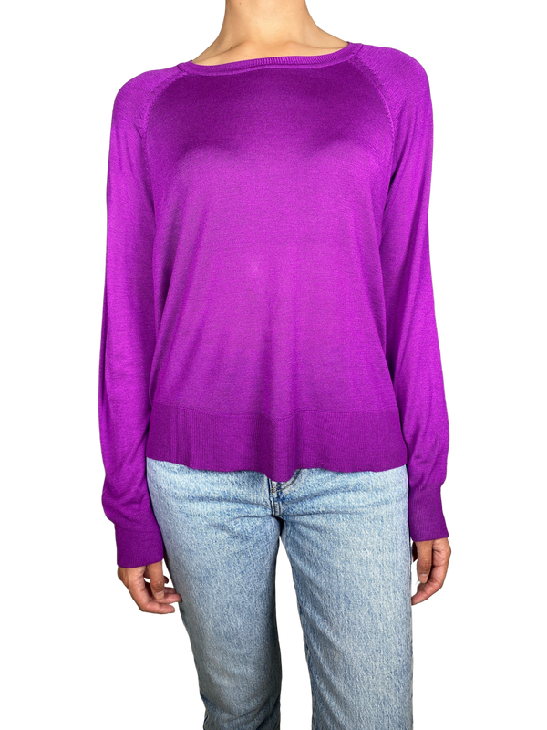 Sweater Morado Delgado